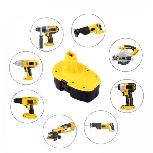 Akumulátorová vrtací baterie Ni-Cd 18V 2000mAh pro Dewalt DW9095, DW9096, DW9098