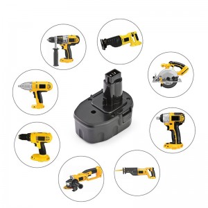 Ni-Cd 1500mAh 14,4V dobíjecí vrtací baterie pro elektrické nářadí Dewalt