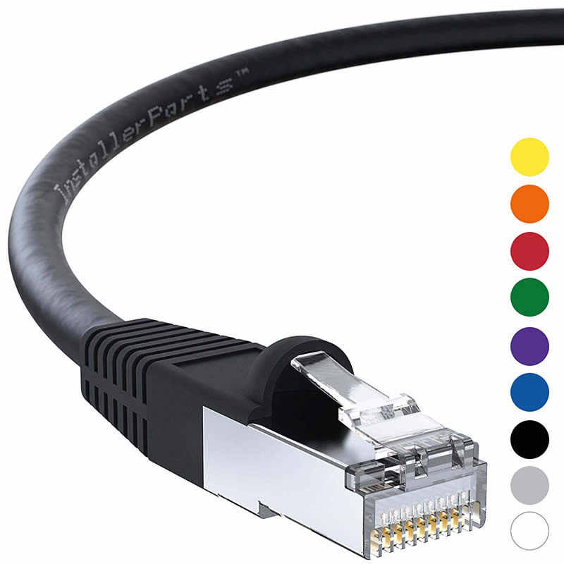 Ethernetový kabel CAT5E kabel stíněný (FTP) Bootován