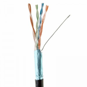 Ethernetový kabel CAT5E kabel stíněný (FTP) Bootován