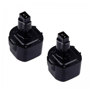 Dobíjecí baterie Ni-Cd Ni-Cd 9,6 V 1700 mAh pro Dewalt DE9062, DW9061, DW9062