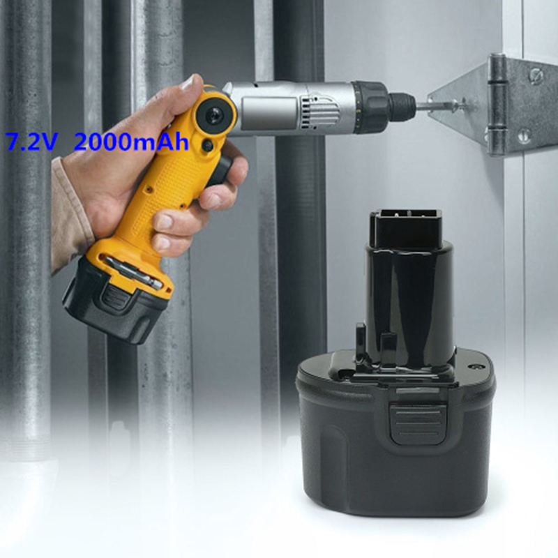 Výměna akumulátorové baterie Ni-Cd 7,2 V 2000 mAh pro Dewalt DE9057, DE9085, DW9057