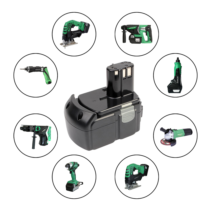 Online akumulátorové nářadí Baterie Obchod 18V 3000 mAh Li-ion baterie pro Hitach BCL1830, EBM1830