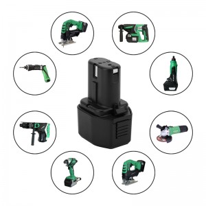 Baterie pro elektrické nářadí EB7M, EB7S, FEB7S, EB712 Ni-Mh 7,2 V 3000 mAh