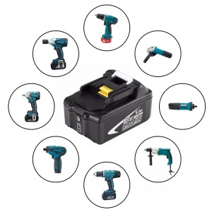 Li-ion 18V 6000mAh náhradní akumulátorové baterie pro vrtačky Makita BL1845, BL1850, 194205-3