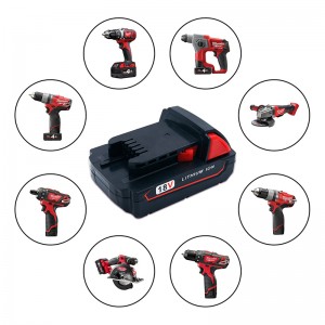 Lithium-iontové 18V 2000mAh baterie pro elektrické nářadí pro Milwaukee 48-11-1840 M18