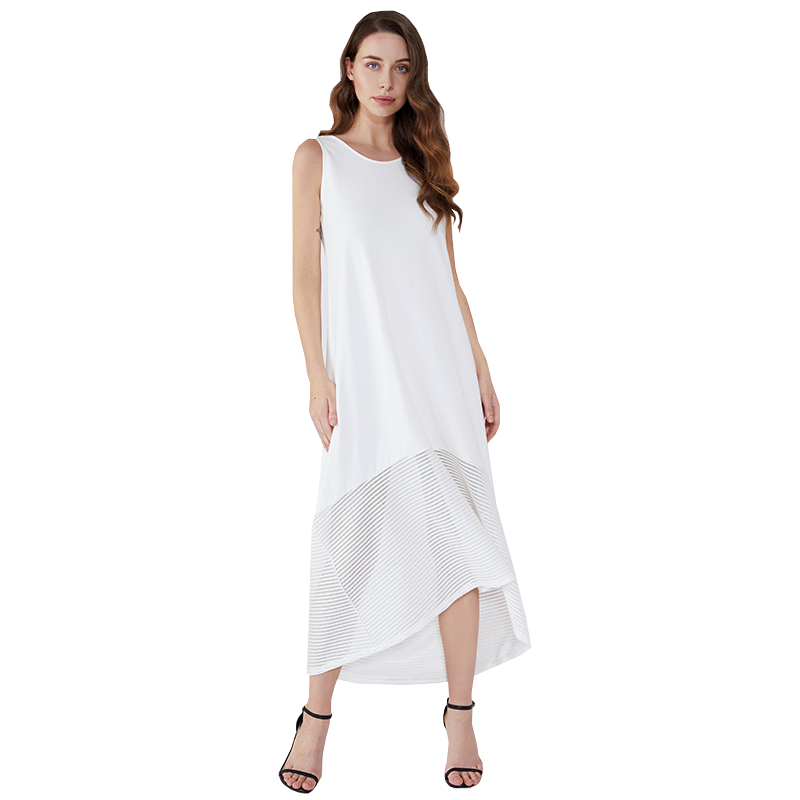 Roupas Femininas bílé bavlněné oblečení dámské krajkové šaty
