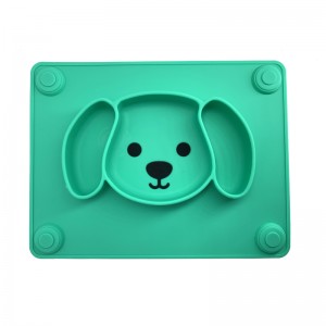 hot Silikon Grip Dish Silikonová dětská secí deska
