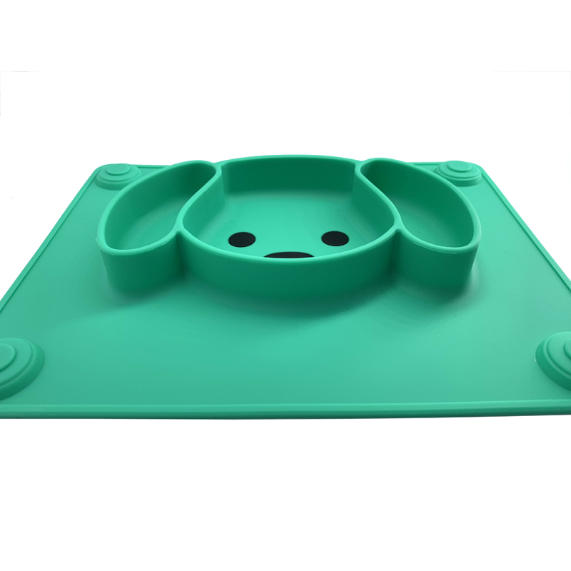 hot Silikon Grip Dish Silikonová dětská secí deska