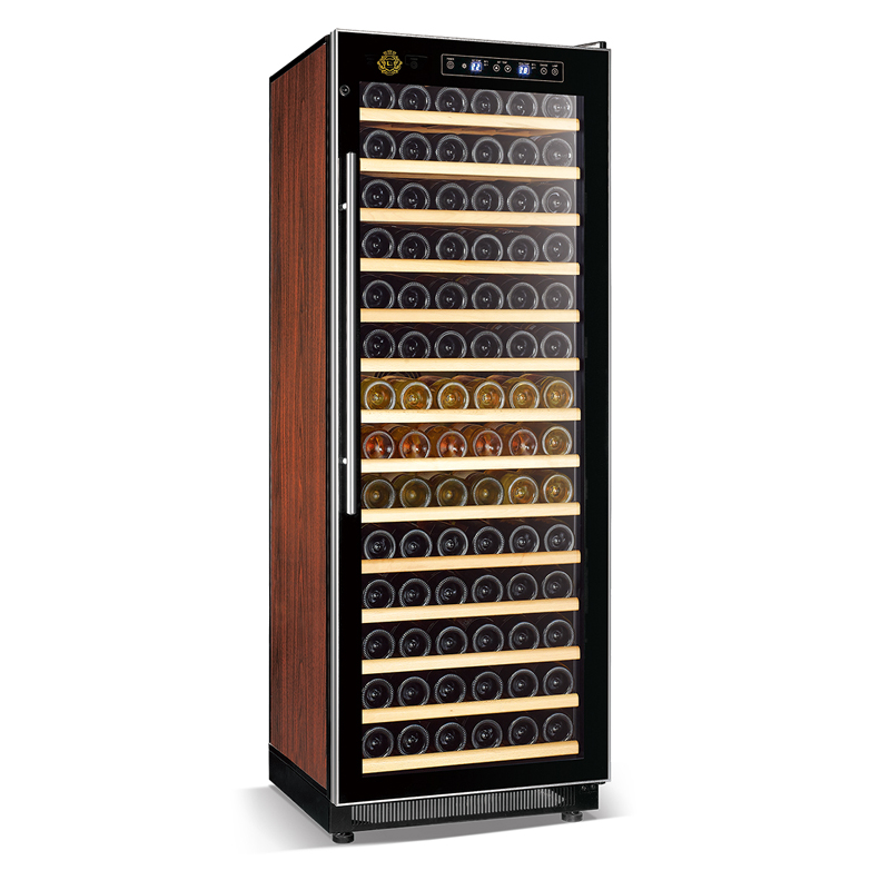 Crown série vysoce účinný kompresor vína chladič mráz bez 175W přímé chlazení nápoj vitrína