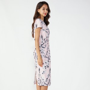 Polyester Lady Fashion korejské háčkování dlouhé Lycra šaty