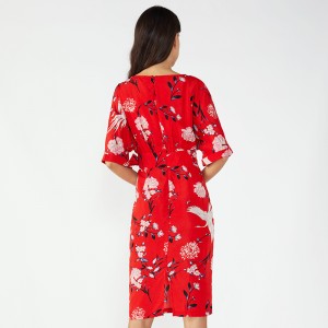 Nejnovější vzory dámské vlastní jednodílné ženy letní pletené šaty