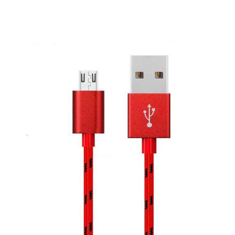 Mikro do usb nylonového datového kabelu