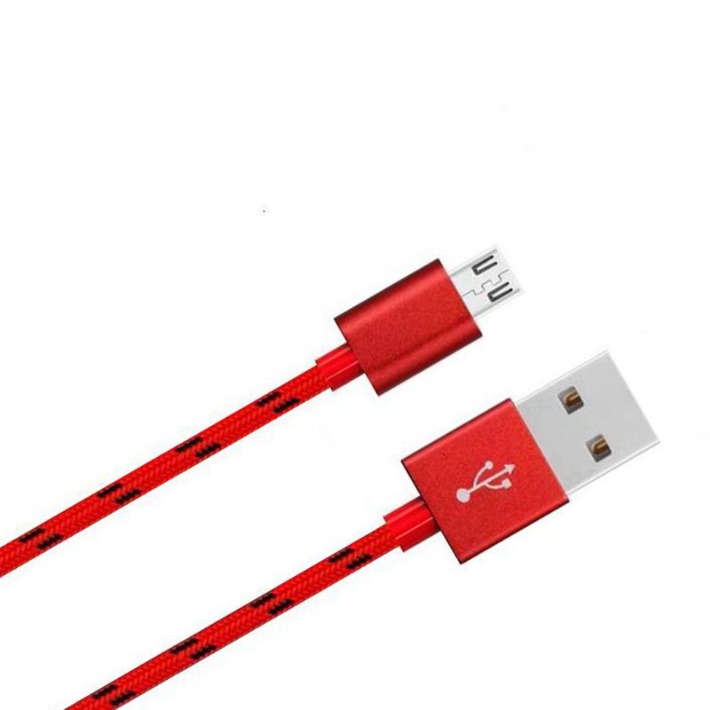 Mikro do usb nylonového datového kabelu