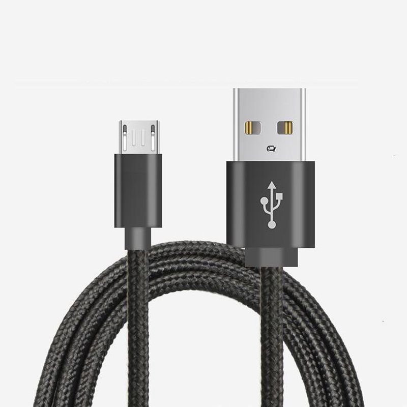 Pletený datový kabel z nylonu na micro do USB