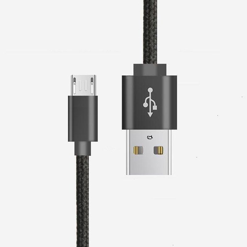 Pletený datový kabel z nylonu na micro do USB