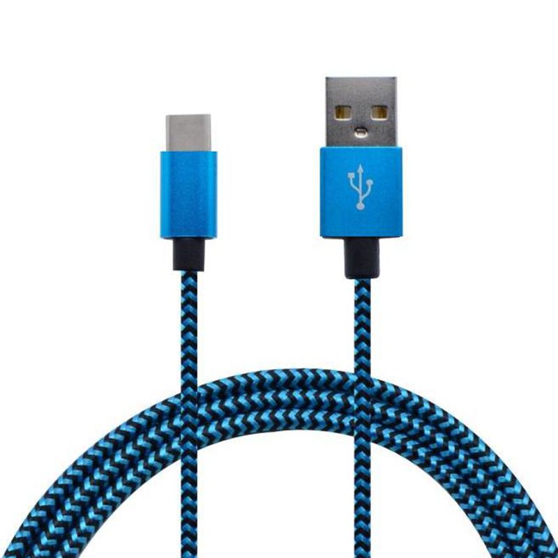 Datový kabel Briaded typu C-USB pro nylon