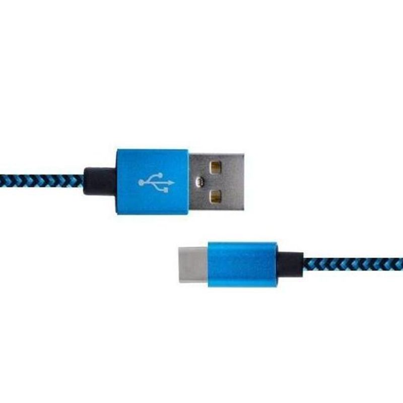 Datový kabel Briaded typu C-USB pro nylon