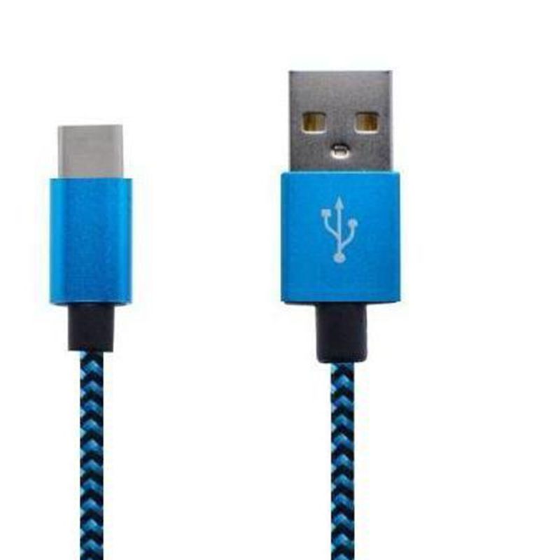 Datový kabel Briaded typu C-USB pro nylon