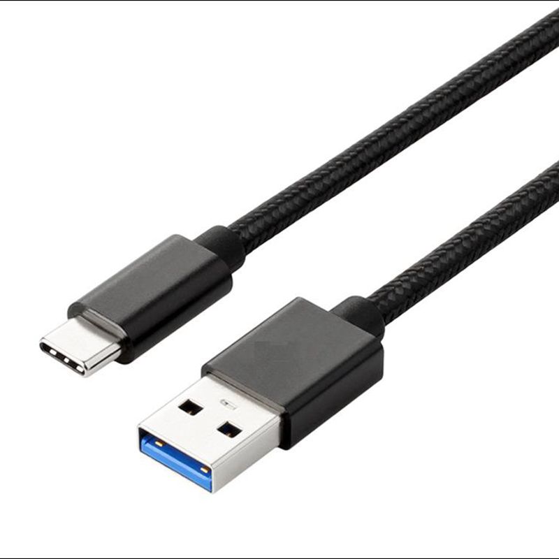 draubleType-C na USB Nylon briaded datový kabel