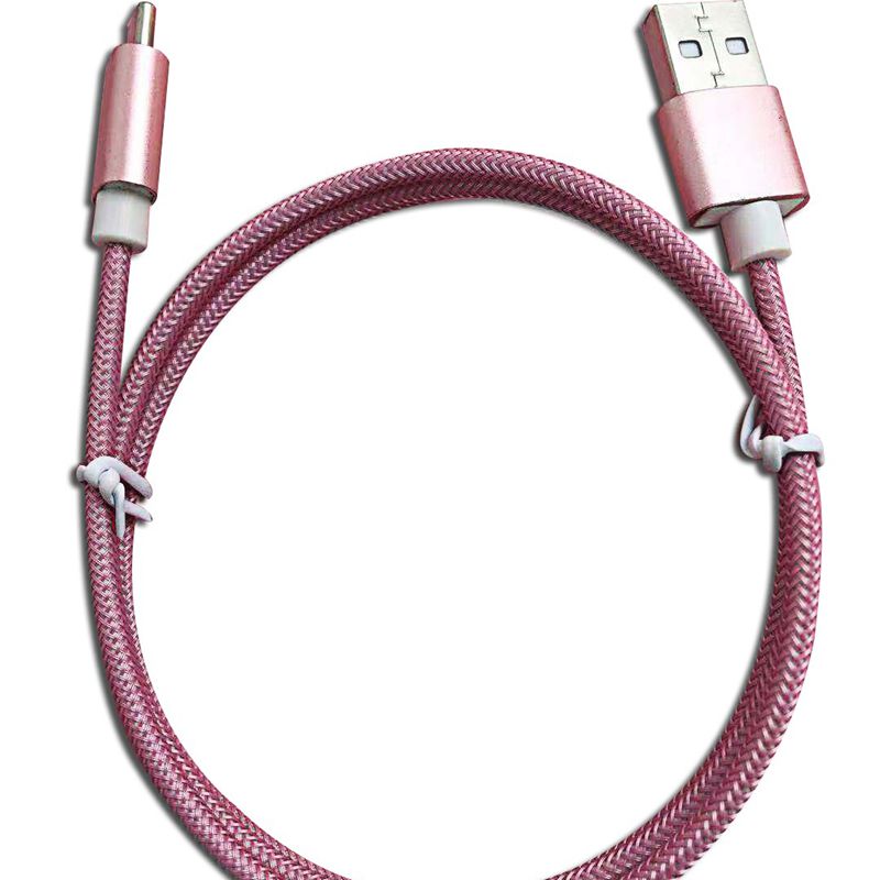 Nylonový kabel typu C k USB
