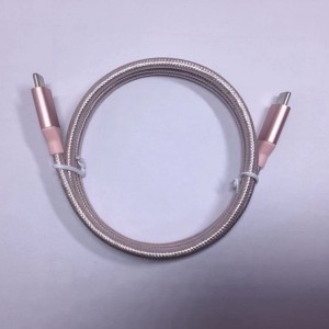 Nylonový datový kabel typu C do typu C