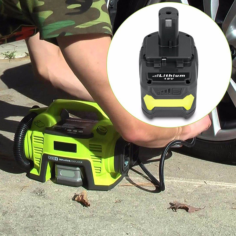 Li-ion 4000mAh 18V náhradní akumulátorové vrtací baterie pro Ryobi P105, P106, P107, P108