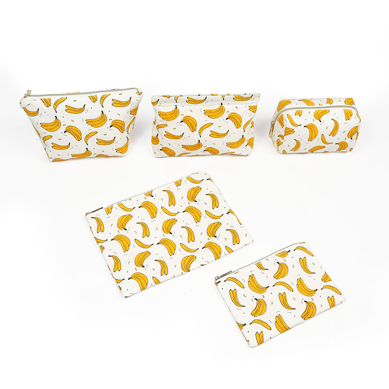Recyklovaný Bannana Fiber populární kosmetická taška
