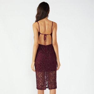 Krajkové tkaniny Balochi Women Night Sexy průhledné šaty