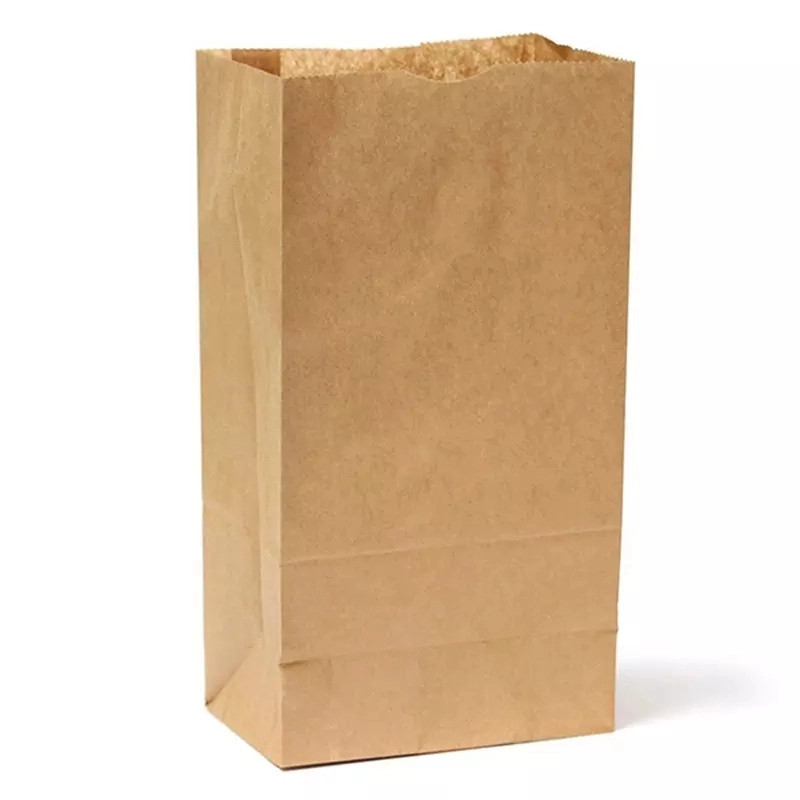 taška papírové jídlo papírový sáček hnědý recyklovaný luxusní nákupní taška papírový supermarket