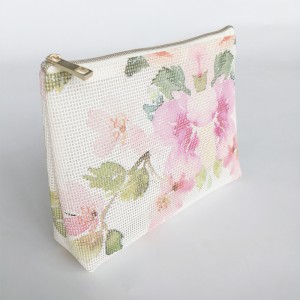 Fasionový květinový tisk dámských kosmetických tašek na míru