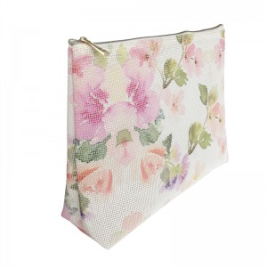 Populární a fasionová kosmetická taška z PVC síťoviny