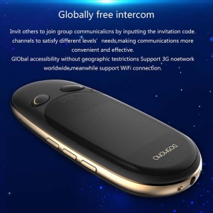 Inteligentní překladač zařízení, 72 jazyků online 8 jazyků offline AI okamžité digitální hlasové překladače simultánní překladové záznamové zařízení interkomové zařízení pro cestovní ruch obchodní učení (...