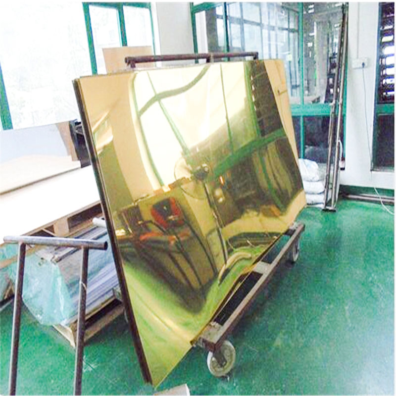 Tovární přizpůsobený 0,8 mm 4'X8 vysoce lesklý barevný zrcadlový list z PVC pro zrcadlo