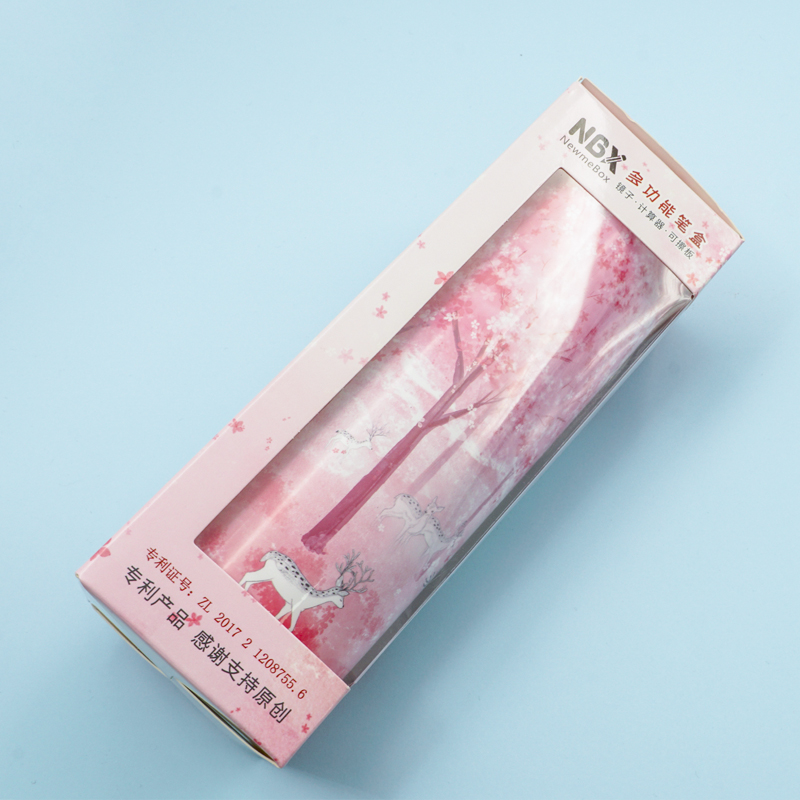 Čínská inovativní psací potřeby Sakura Quicksand Pencil Case