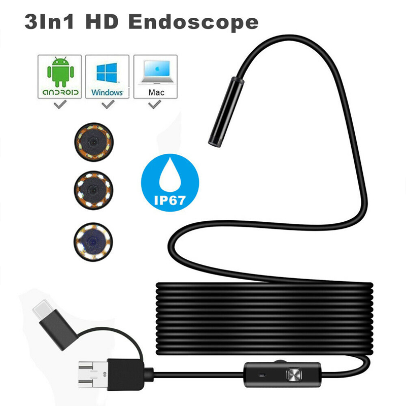 Mini endoskop 3 in1 5.5MM