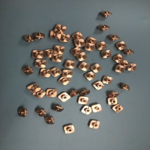 Slitina materiál různé části mlýna přizpůsobené na míru