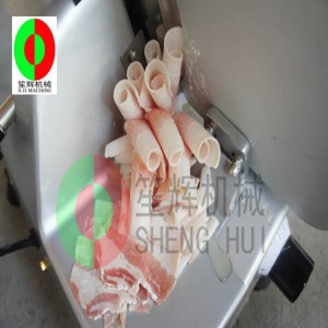 Kráječ zmrazeného masa / poloautomatický kráječ zmrazeného masa (video) QPS-220/250/300