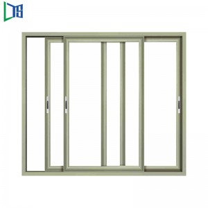 Dvojitá okna Windows Australia Standard As2047 Schválené hliníkové okenní posuvné okna Železná okna Gril Design eloxovaný