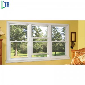 Asijská posuvná dvojitá vertikální okna systému tepelného přerušení pro komerční budovy