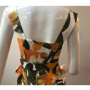 PRINTED JUMPER SKIRT TBWD0006