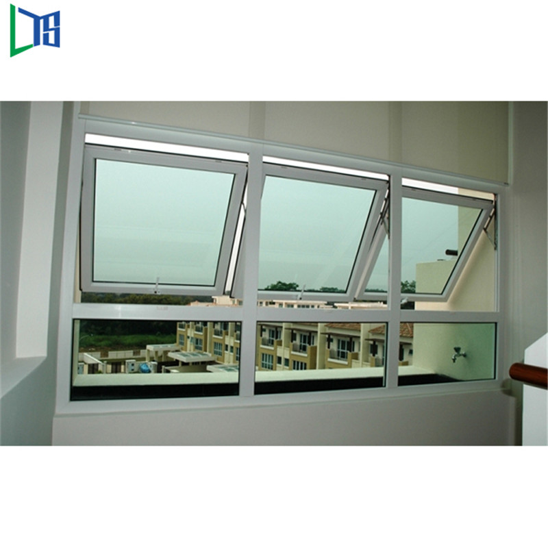 As2047 Australia Standard Vynikající dvojité zasklené hliníkové markýzové okno s dobrou síťovinou z ocelové oceli