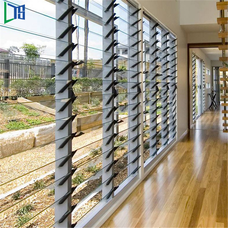Byt Hliníkové nastavitelné okno Louver Malá okna pro koupelnu Australian Standard Glass Louvers Window