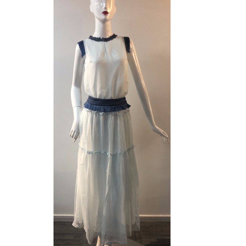LIGHT BLUE DRESS TBWD00003