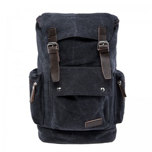 17SC-6572M továrna na přímé barvy muitiple, ekologická, odolná, příležitostná Vintage Canvas Casual Daypack Laptop Backpack