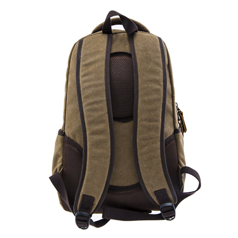 17SC-6458D Vítejte OEM ekologicky odolný odolný velkokapacitní pánské pánské plátěné tašky a kožený batoh