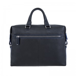 18SG-6817F Pánská Leechee z pravé kůže Laptop Aktovka Business Bag with Tablet Pocket