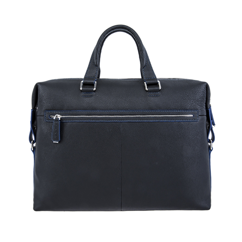 18SG-6817F Pánská Leechee z pravé kůže Laptop Aktovka Business Bag with Tablet Pocket