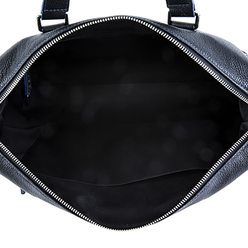 18SG-6817F Pánská Leechee z pravé kůže Laptop Aktovka Business Bag with Tablet Pocket