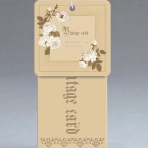 Štítek s visačkou Creative Fashion Clothing na zakázku 03